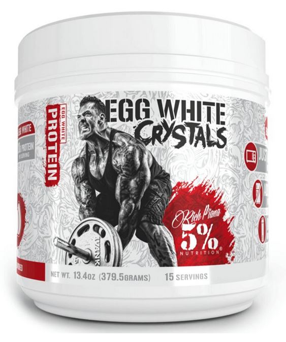 Rich Piana 5% Egg White Crystals