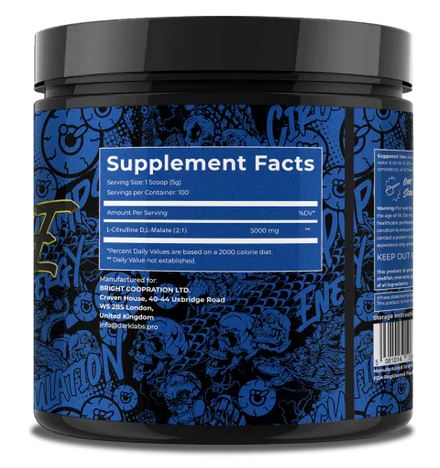 Dark-Labs-Citrulline 500g-Facts