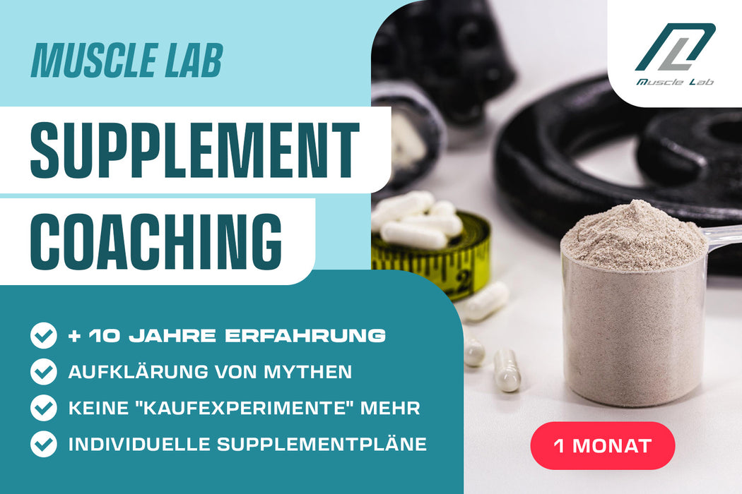 Supplement-Coaching (1 Monat)