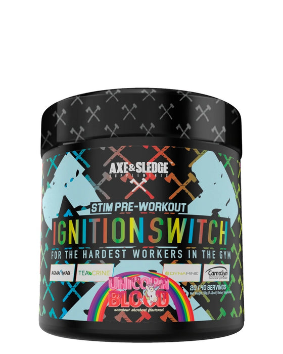 axe-sledge-ignition-switch_unicorn_blood