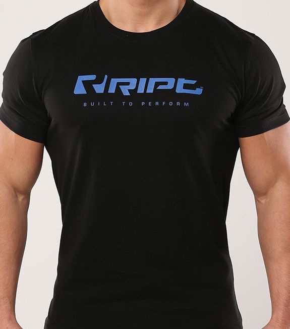 RIPT Mens  T-shirt -  Royal - Black