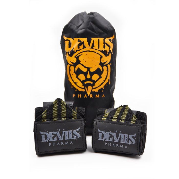 Devil's Pharma Wrist Wraps Kaki