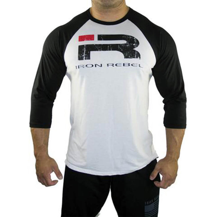 Iron Rebel-  Raglan Undefeated - Black