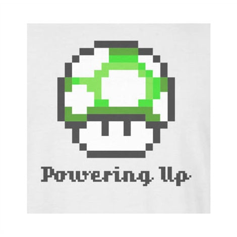 nintendo-t-shirt-green-powering-up-front5nnwobeznt5tw
