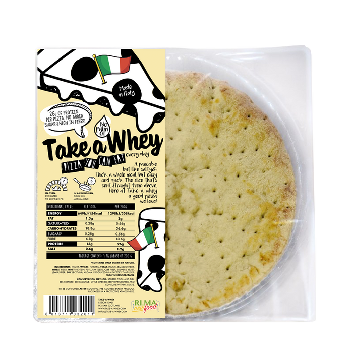 Take A Whey Protein Pizzaboden